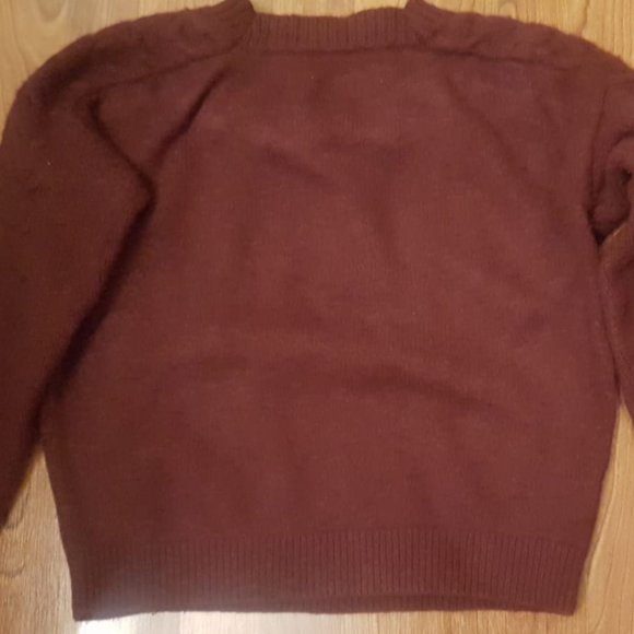 Banana Republic Burgundy Sweater For Women - Picture 3 of 4